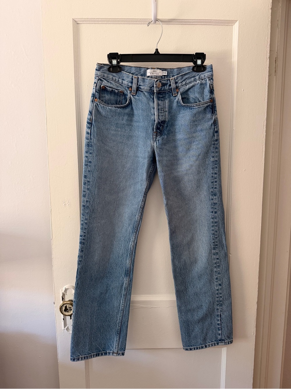 & Other Stories Light Wash Straight-Leg Jeans - Picture 2 of 7